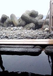 相泊温泉からは晴れると北方領土が見える