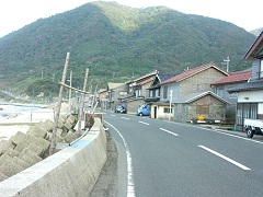 ひっそりとした漁村