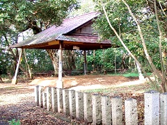 古表神社境内の土俵