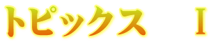 トピックス　Ⅰ