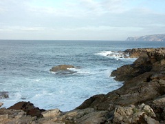ロカ岬への海岸線