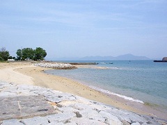 瀬戸内の海岸は綺麗だ